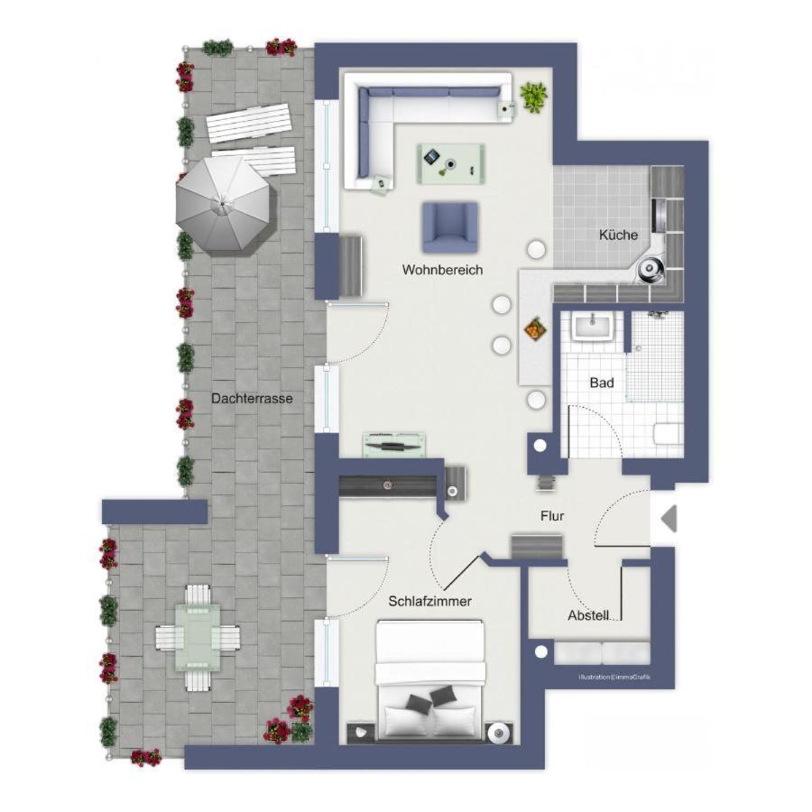 Ferienwohnung Ostseeblick We 13 Villa Sanddorn เบอร์เกอเรนเดอ-เรทวิช ภายนอก รูปภาพ